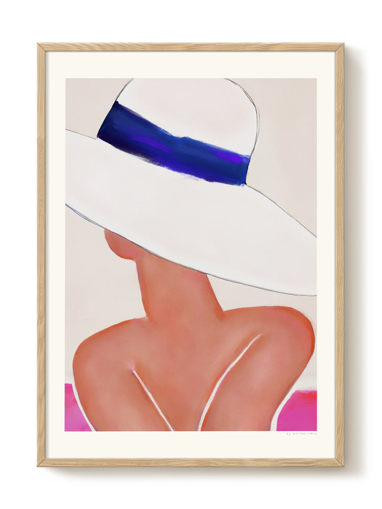 abstract portrait portrait Poster