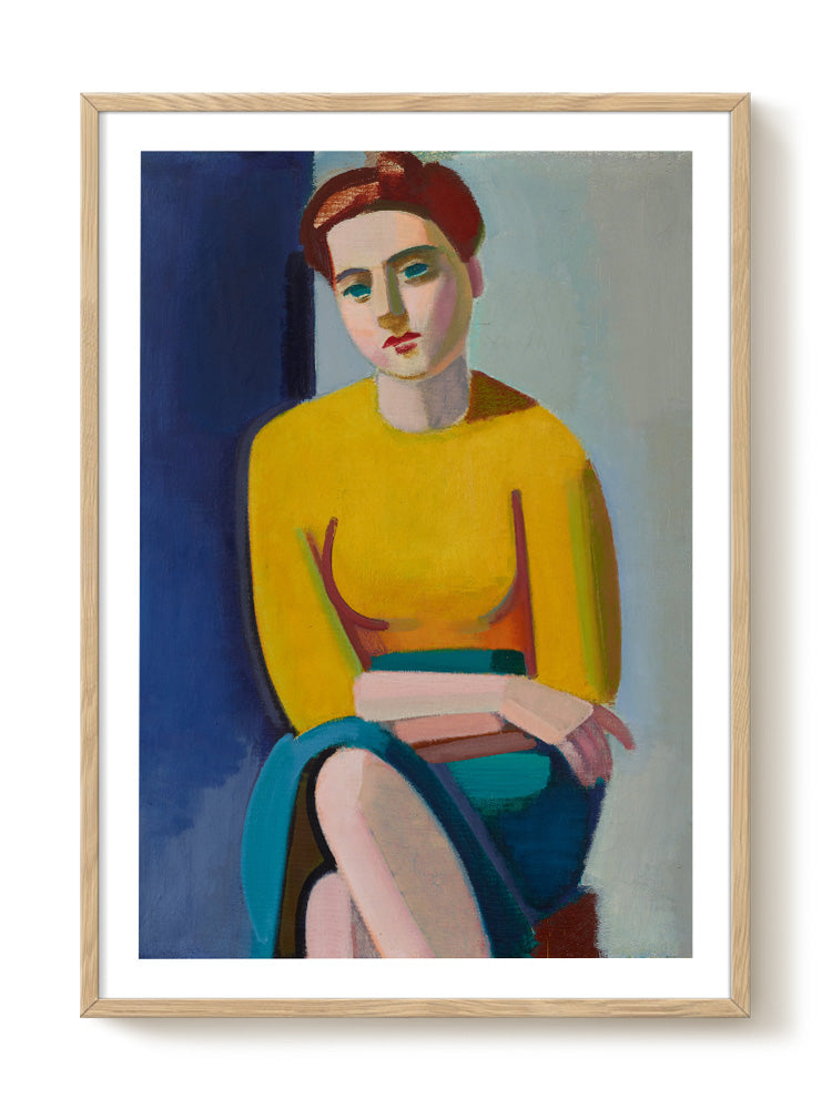 abstract portrait portrait Poster