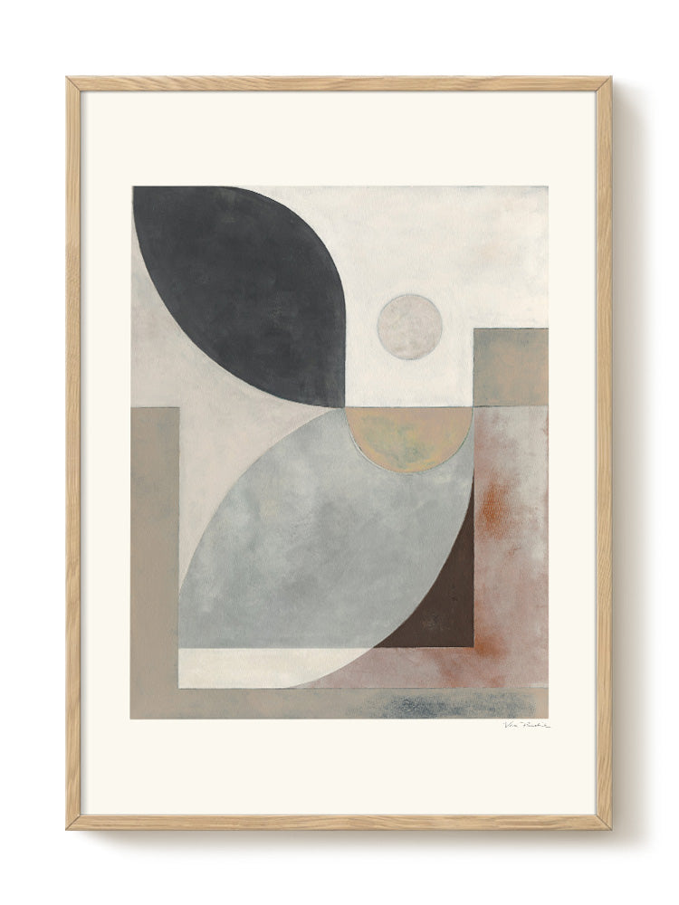 abstract portrait portrait Poster