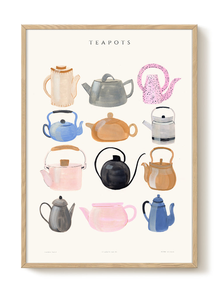 abstract food portrait Poster