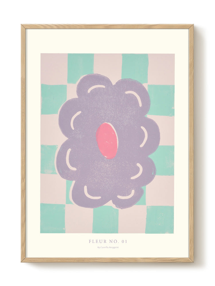 abstract portrait portrait Poster