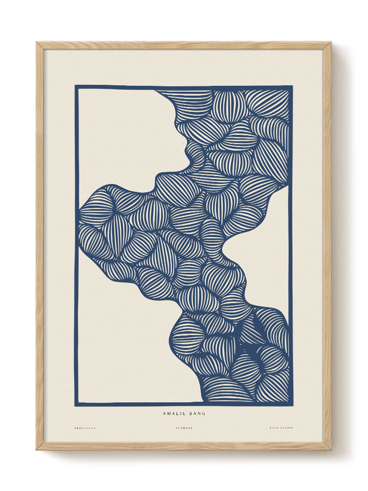 abstract portrait portrait Poster