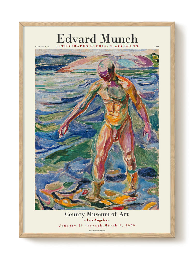 abstract portrait portrait Poster