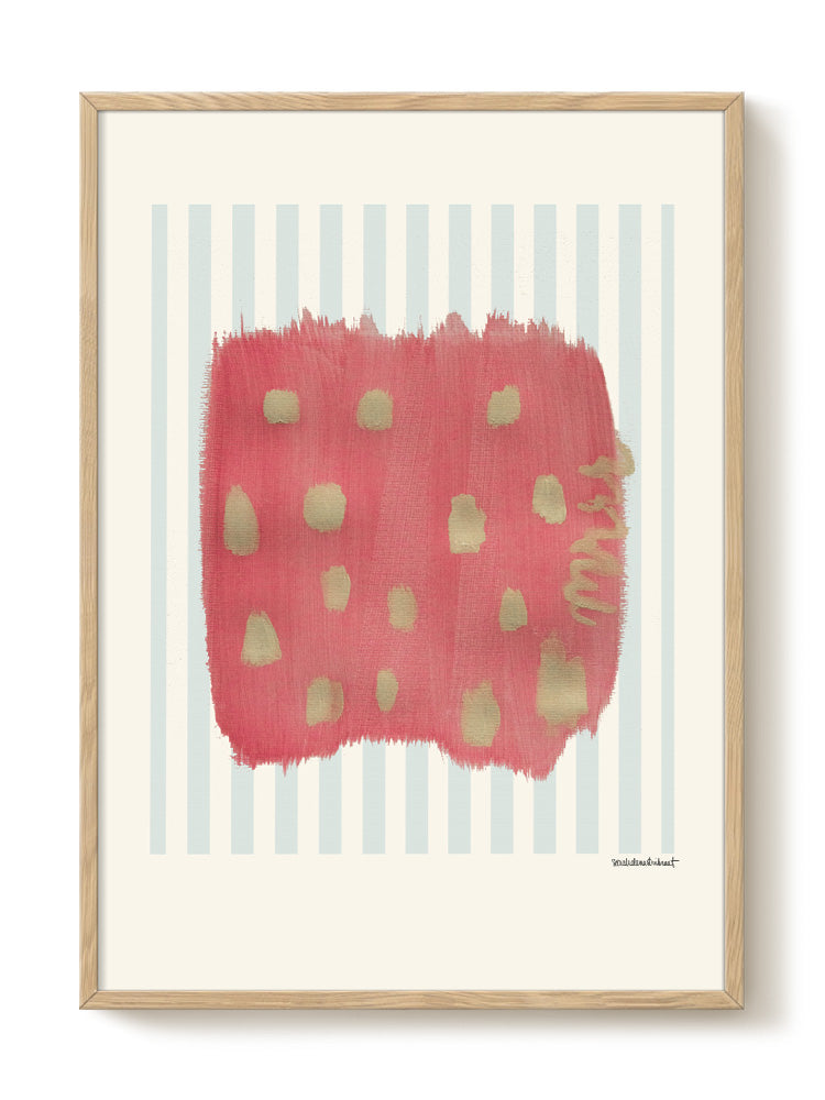 abstract portrait portrait Poster