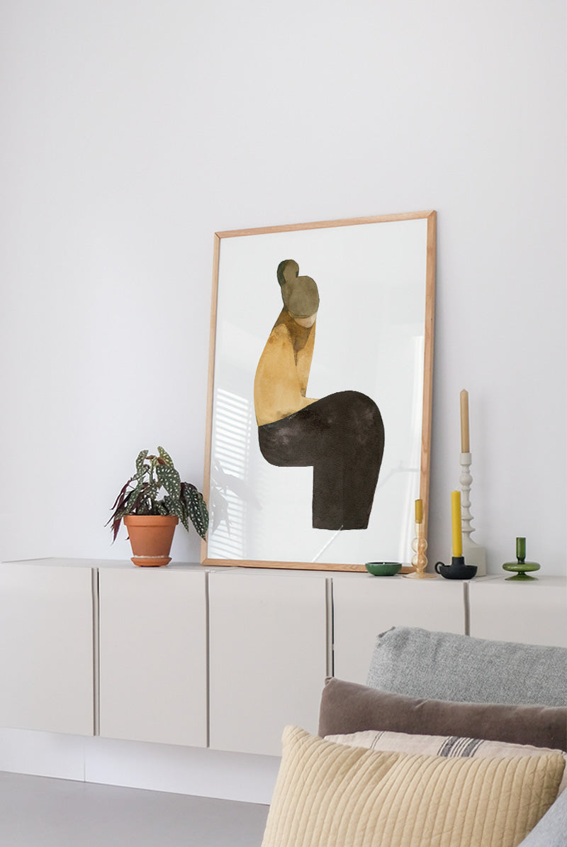Jörgen Hansson - Sitting woman XV