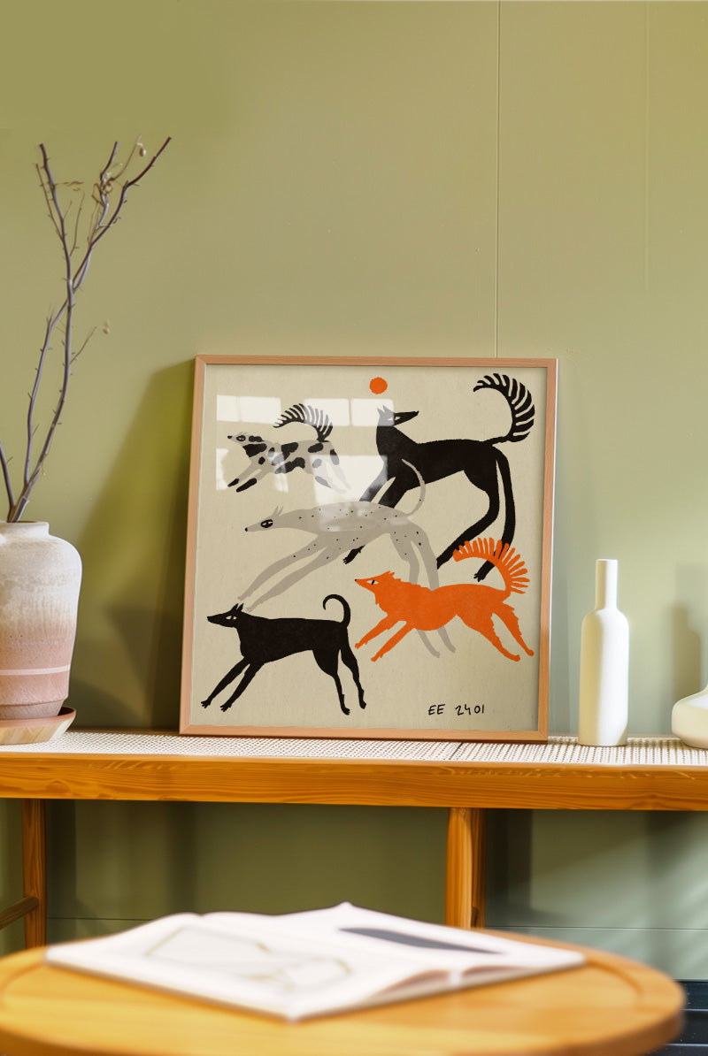 Enikő Eged - Running Dogs