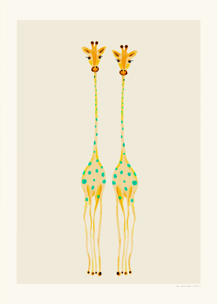 Maxime - Curious Giraffes #2