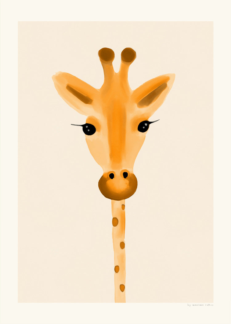 Maxime - Curious Giraffe