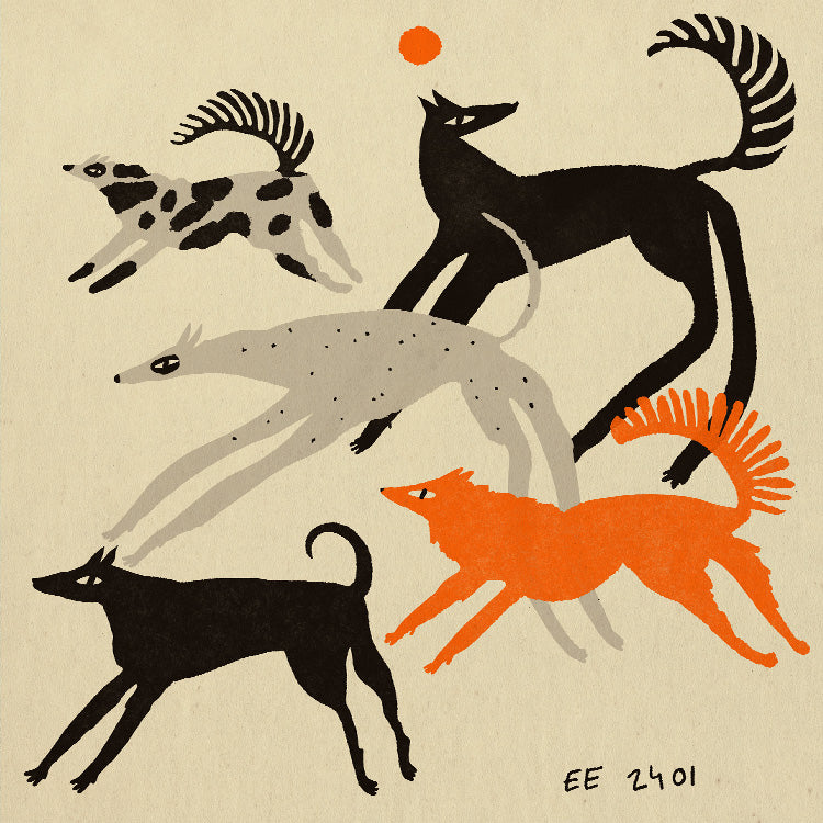 Enikő Eged - Running Dogs