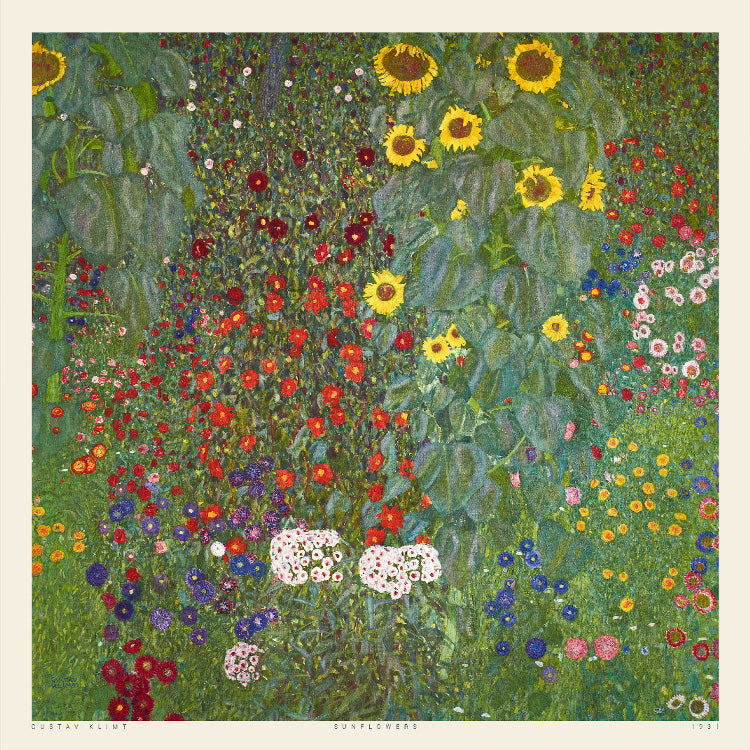 Gustav Klimt - Flower Garden