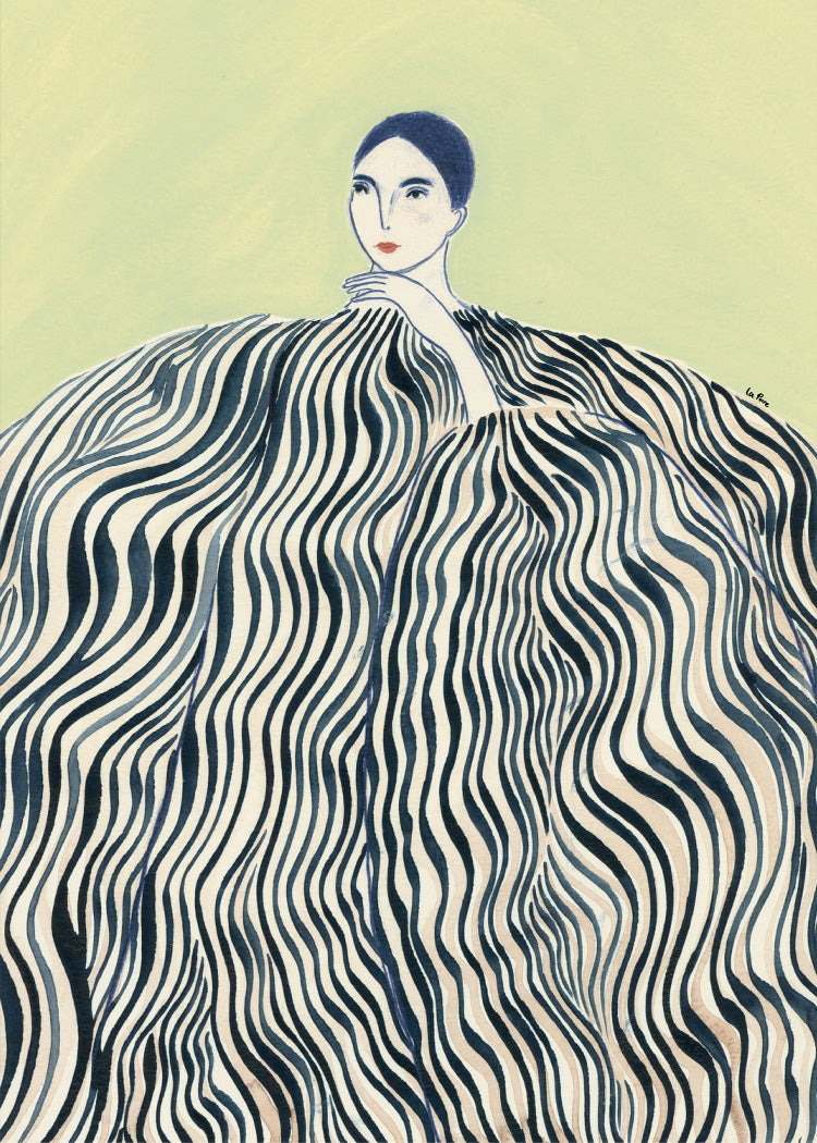 La Poire - Zebra Coat