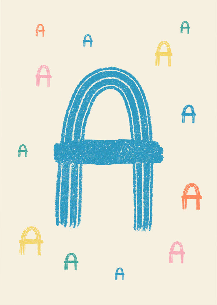 Zoe - Groovy Letters - AAA