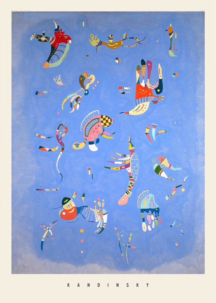 Kandinsky - Bleu de ciel