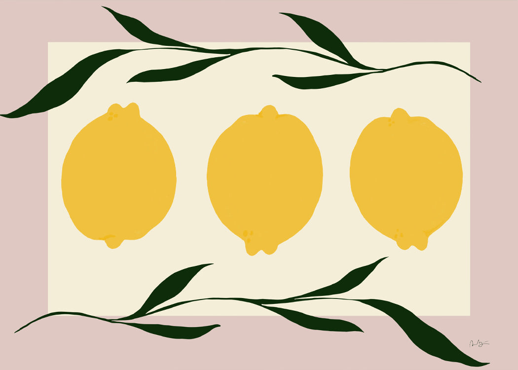 Anna Mörner - Three Lemons Pink