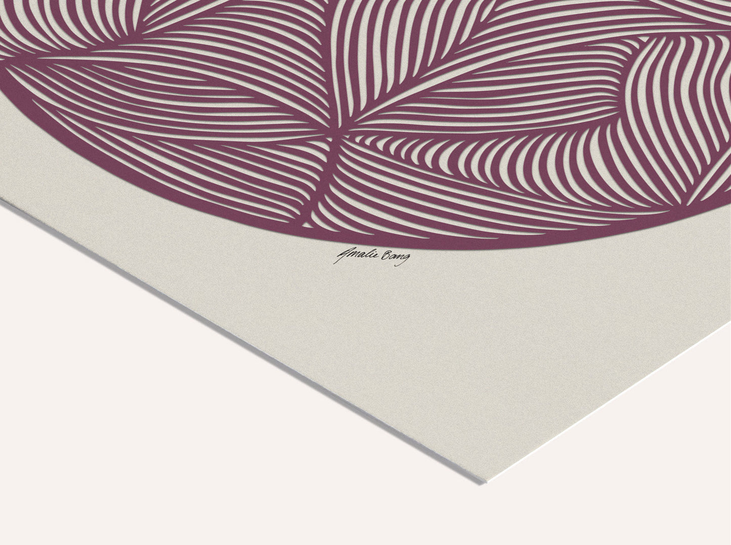 Amalie - Aboutcuts art print No. 14