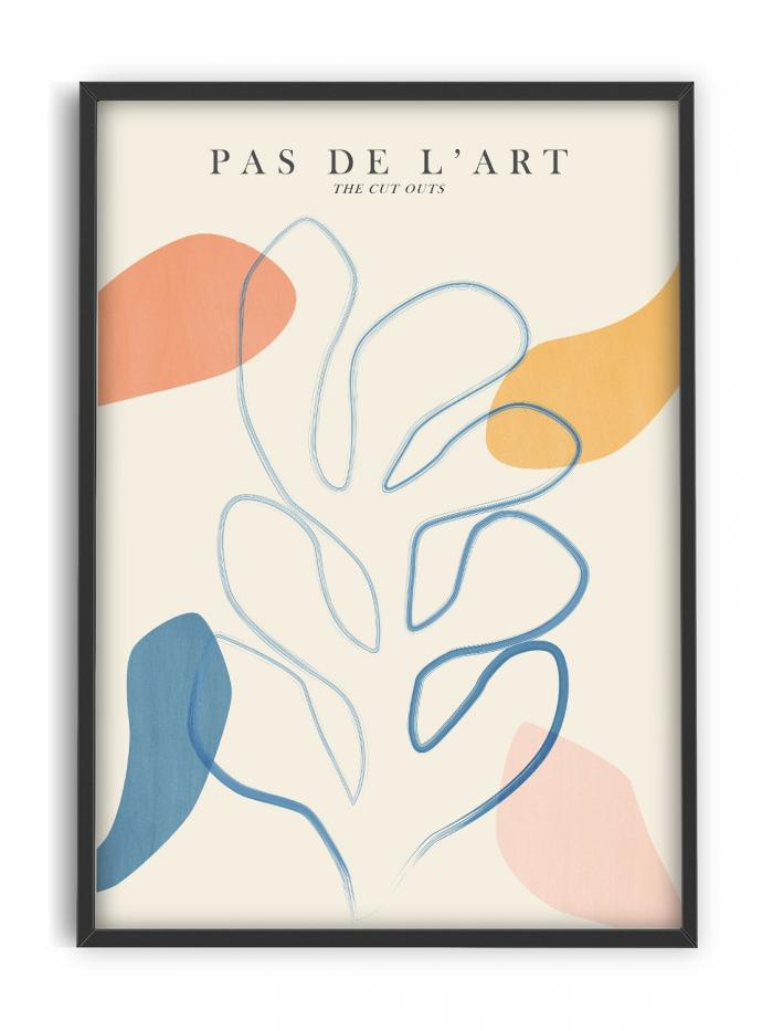abstract portrait portrait Poster