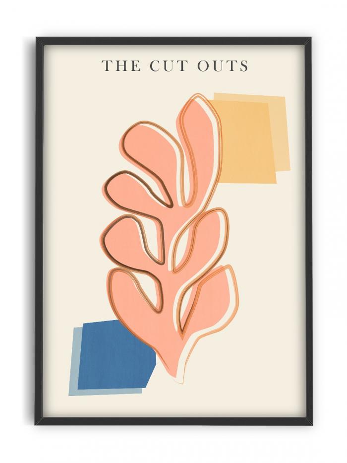 abstract portrait portrait Poster