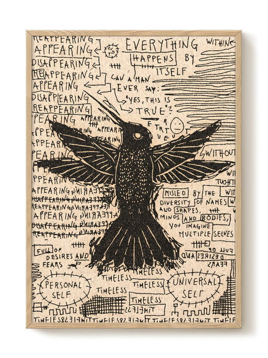 David Schmitt - El Colibri – modern wall art print, Falcozi Studio