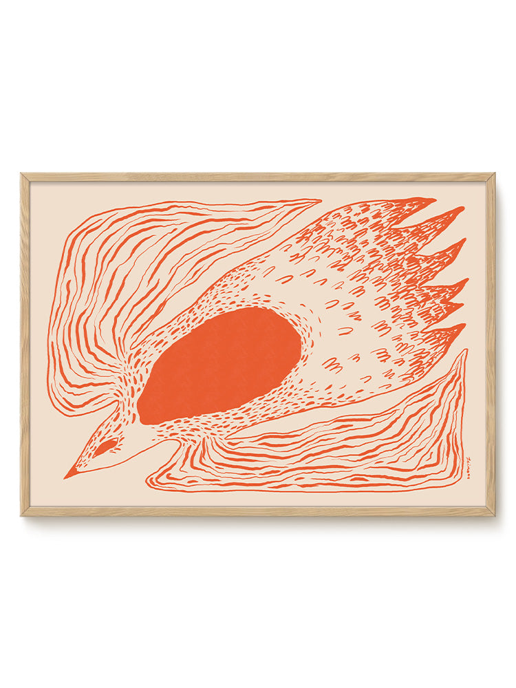 abstract animal horizontal Poster