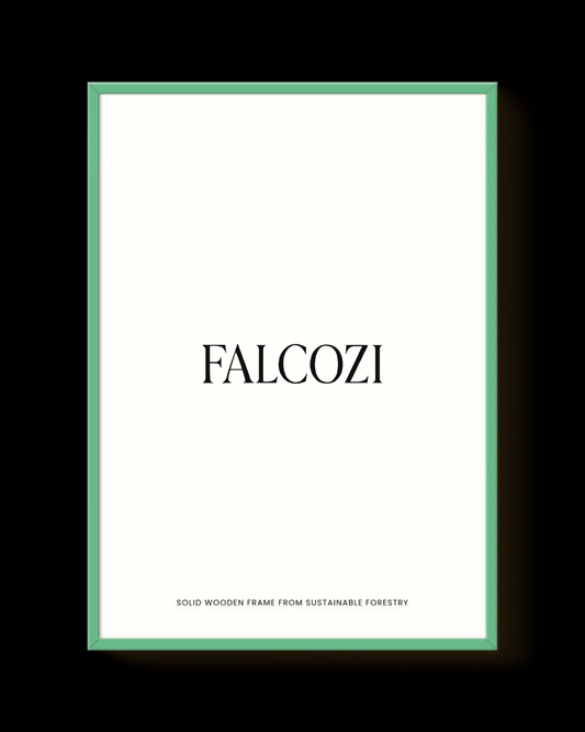 Light Green Wood Frame