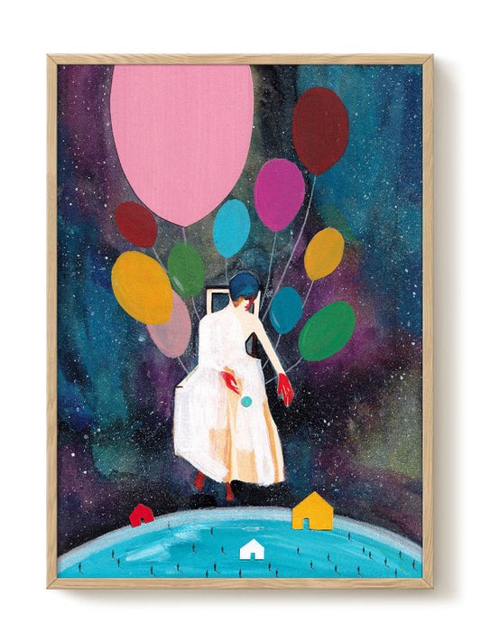 Ángel Hernández - The Voyager – modern wall art print, Falcozi Studio