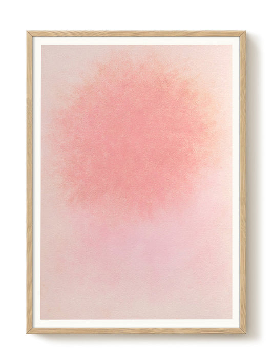 Helen Butler - Pink Ochre – modern wall art print, Falcozi Studio