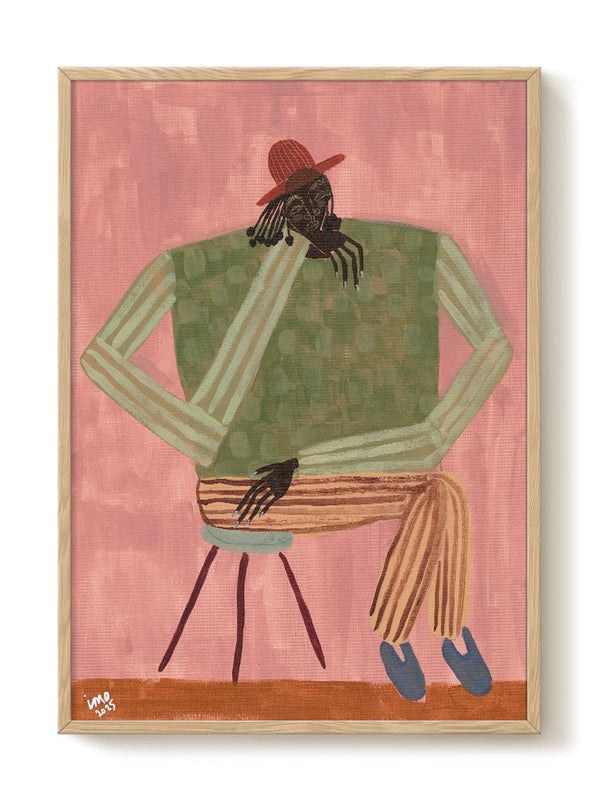 Studio IMO - Tell Me Everything – modern wall art print, Falcozi Studio