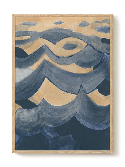 Jörgen Hansson - Wave – modern wall art print, Falcozi Studio