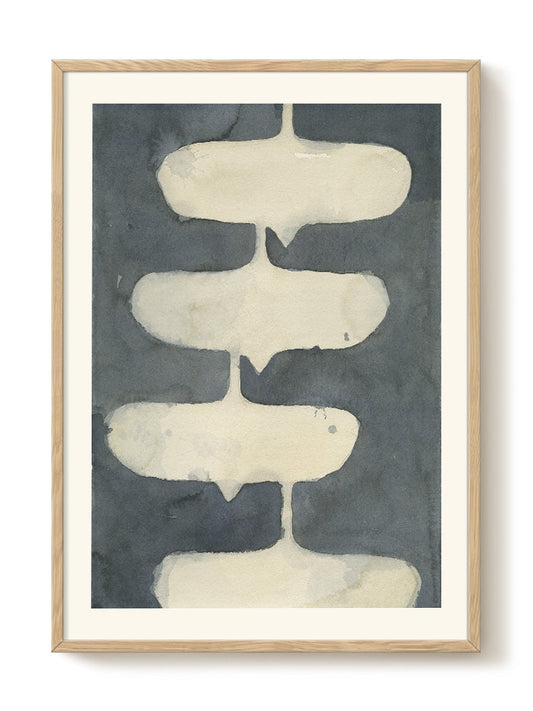 Abstract Birds Print – modern animal wall art, unique design