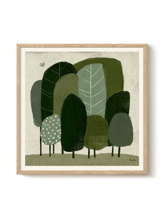 Marco - Grove – modern wall art print, Falcozi Studio