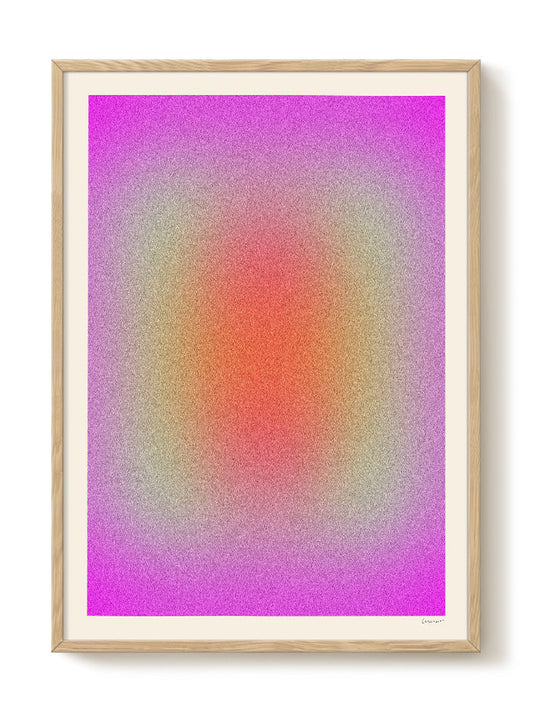 Marin - Opalescent – modern wall art print, Falcozi Studio