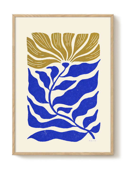 Maliv  - La Plante II – modern wall art print, Falcozi Studio