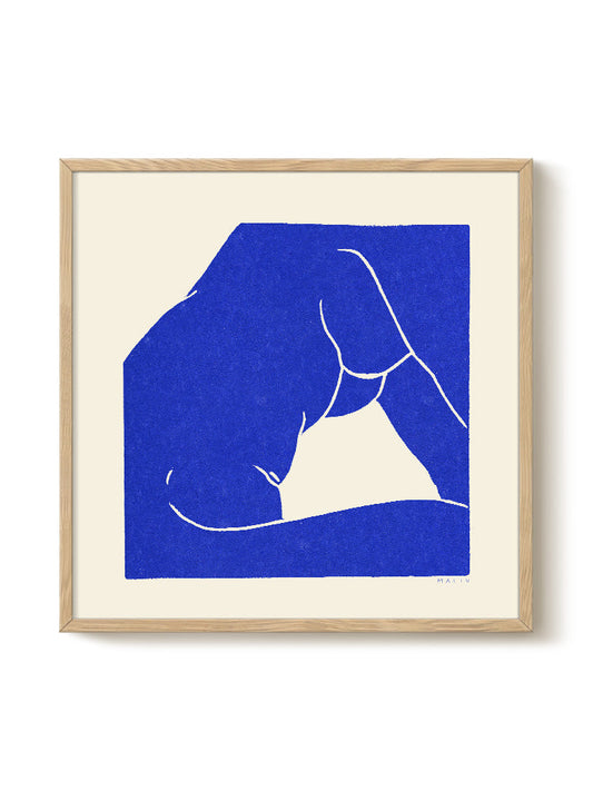 Maliv  - Préliminaires II – modern wall art print, Falcozi Studio