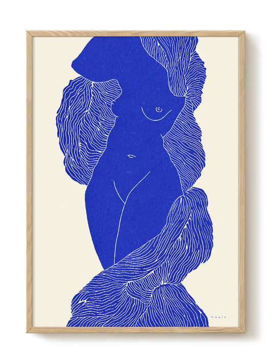 Maliv  - Serpentine I – modern wall art print, Falcozi Studio