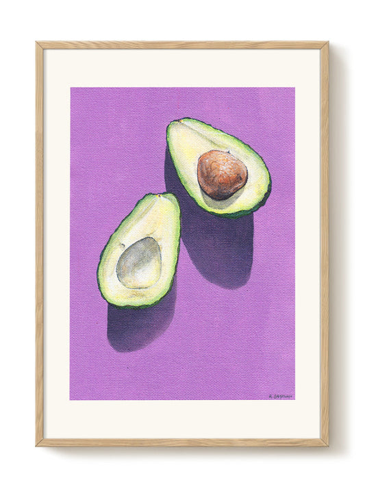 Roxanne - Avocado – modern wall art print, Falcozi Studio