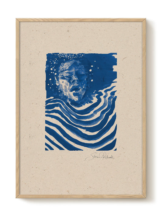 Sissan - To the Bottom of you – modern wall art print, Falcozi Studio