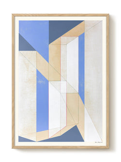 Vera Pawelzik - Dynamic Construct no 3 – modern wall art print, Falcozi Studio