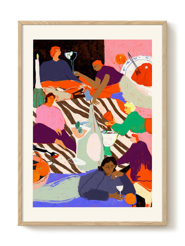 Wünsch & Stömer - Chosen Family – modern wall art print, Falcozi Studio