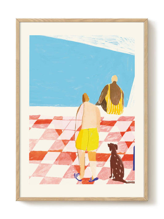 Wünsch & Stömer - Paradise II – modern wall art print, Falcozi Studio