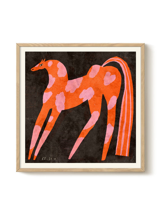 Abstract Birds Print – modern animal wall art, unique design