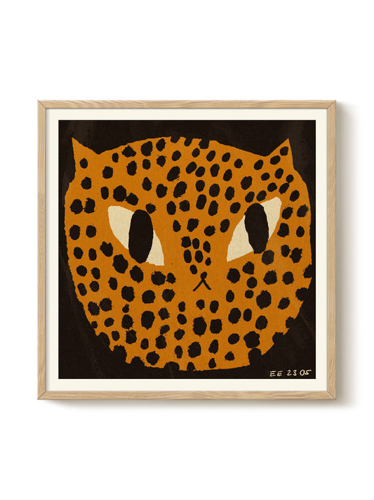 Abstract Birds Print – modern animal wall art, unique design
