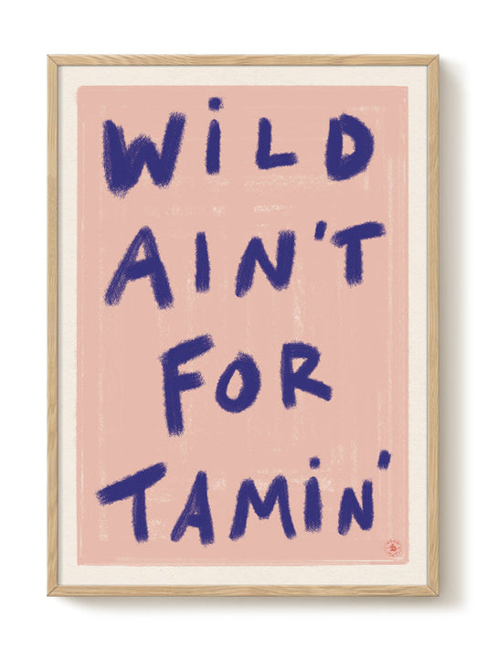 Das Rotes Rabbit - Wild – modern wall art print, Falcozi Studio