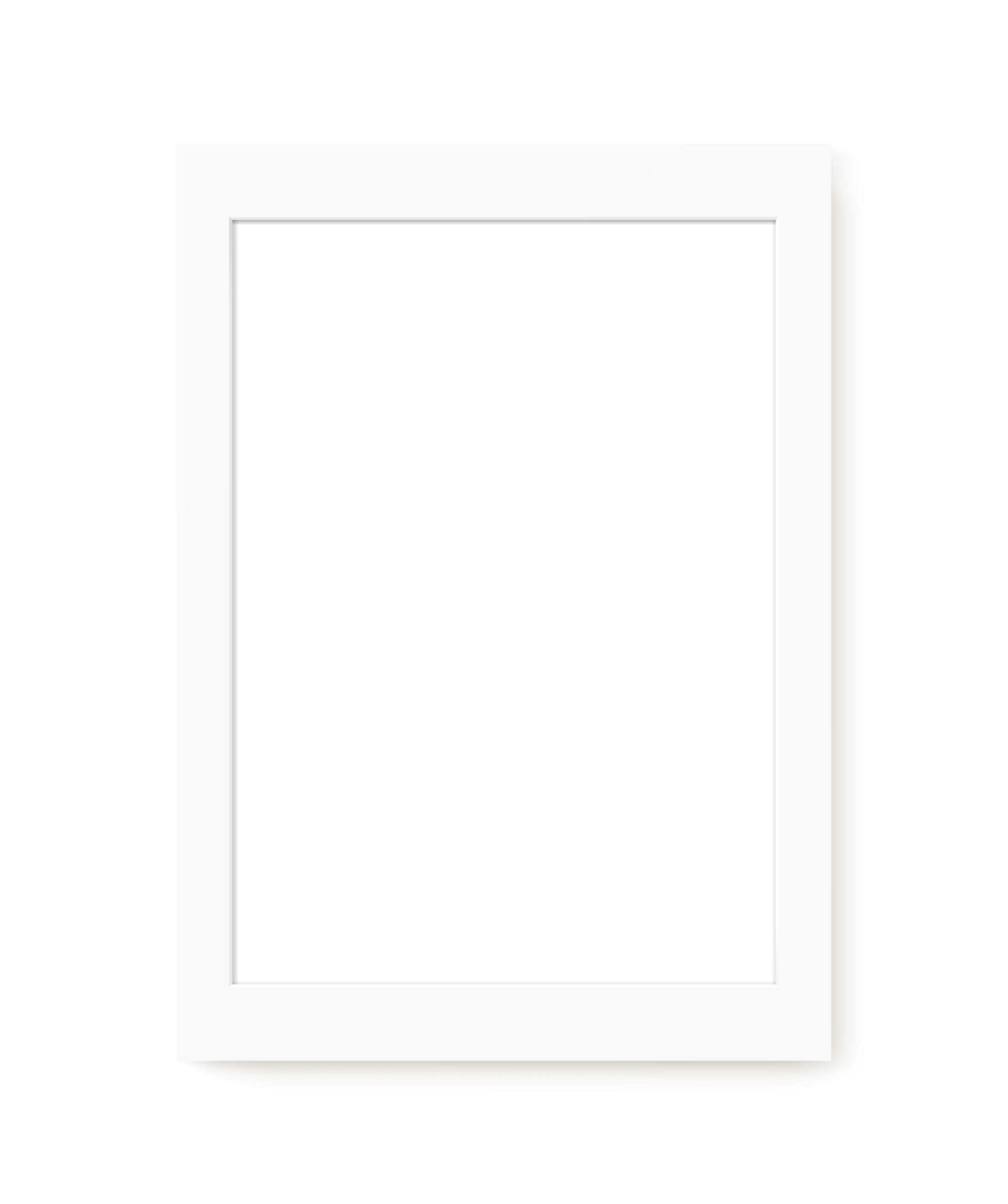 White Mat Board – modern wall art print, Falcozi Studio