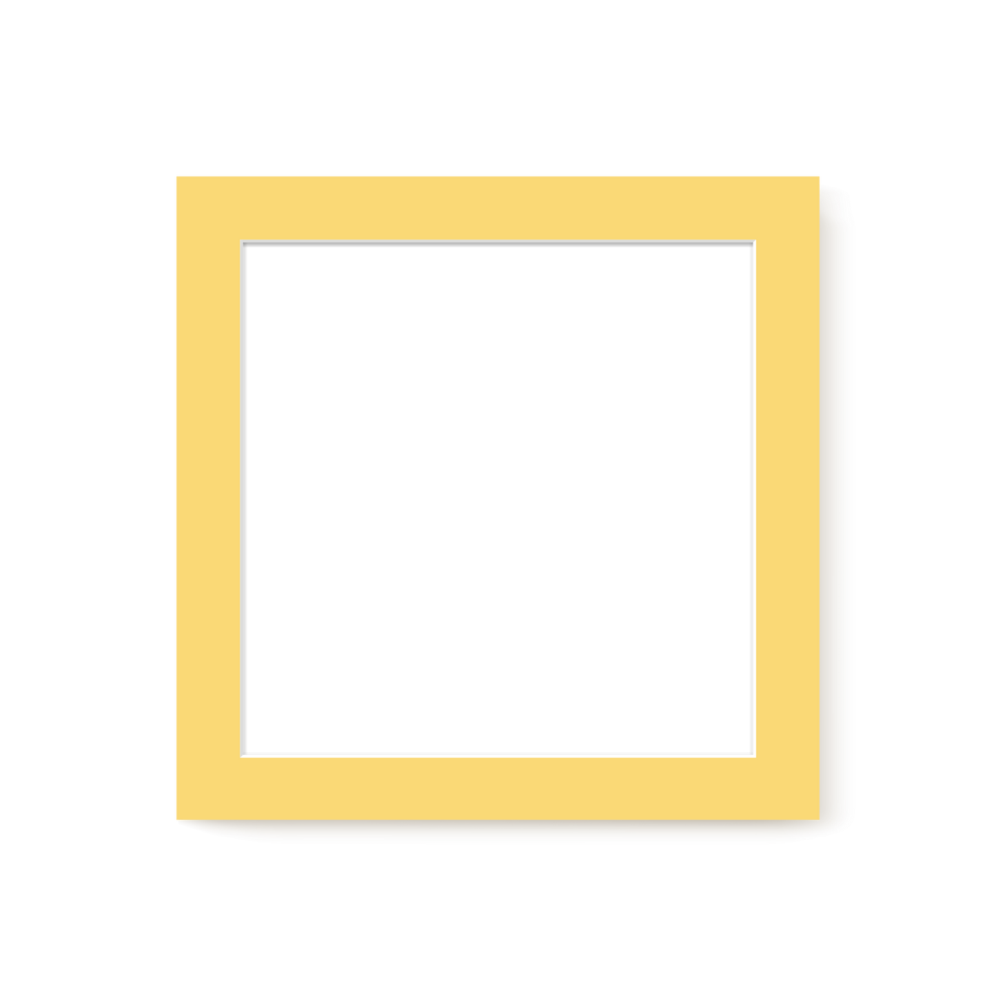 Yellow Mat Board