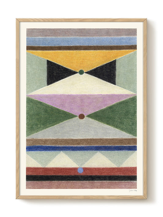 Julita Elbe - Geometry Mood I – modern wall art print, Falcozi Studio