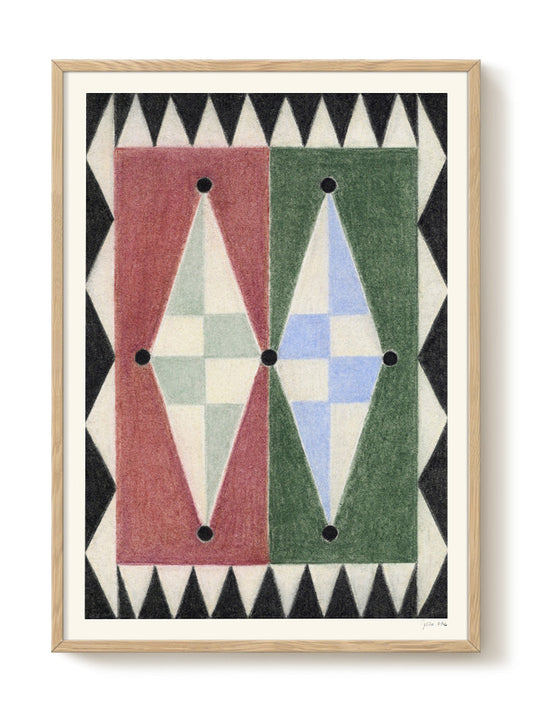 Julita Elbe - Geometry Mood IV – modern wall art print, Falcozi Studio