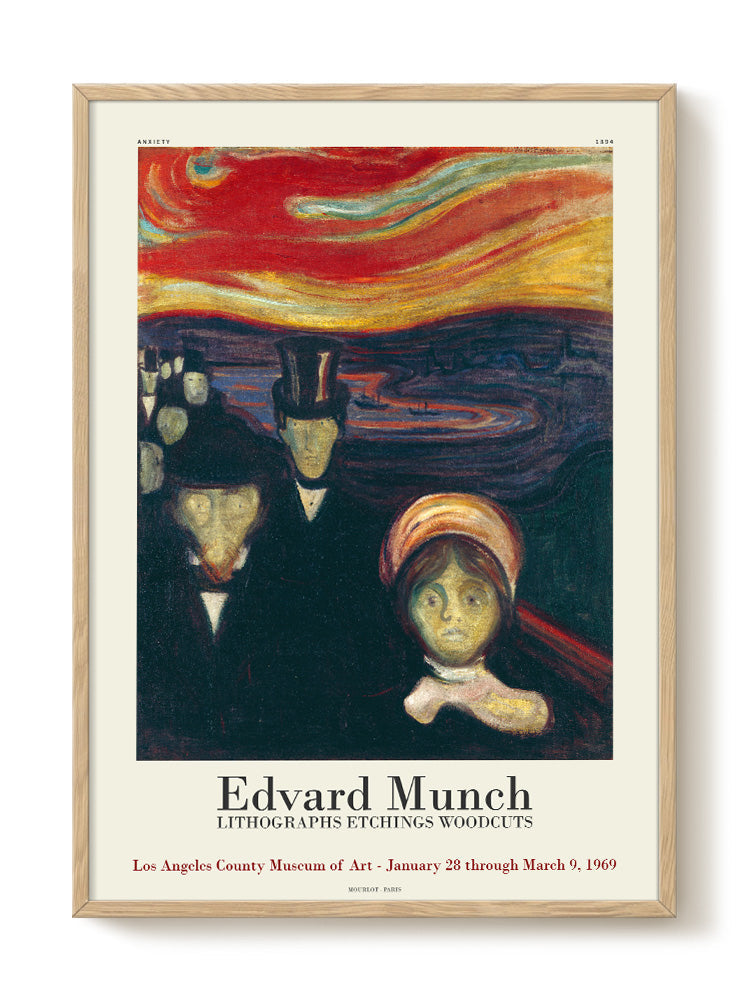 abstract portrait portrait Poster