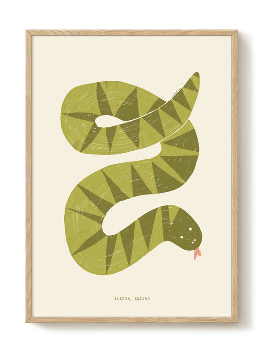 Abstract Birds Print – modern animal wall art, unique design