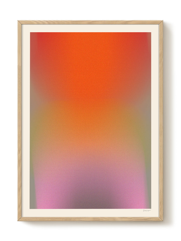 abstract portrait portrait Poster