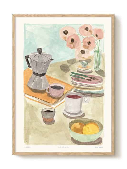 Laura - Still Life – modern wall art print, Falcozi Studio